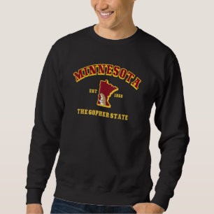 Minnesota Throwback Classic Lång Ärmad Tröja