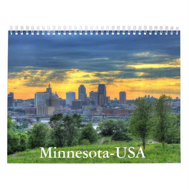 Minnesota-USA-kalender Kalender (Omslag)