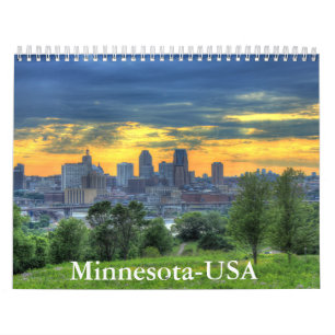 Minnesota-USA-kalender Kalender