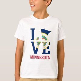 Minnesota, USA, Kärlek T Shirt