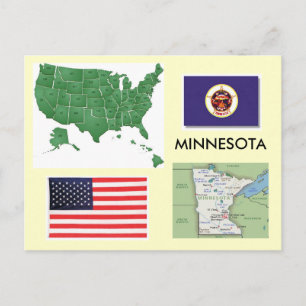 Minnesota USA Vykort