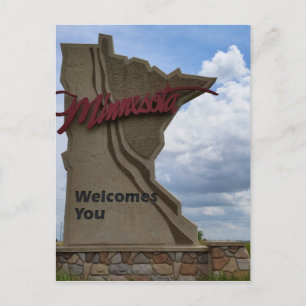 Minnesota välkomnar dig vykort