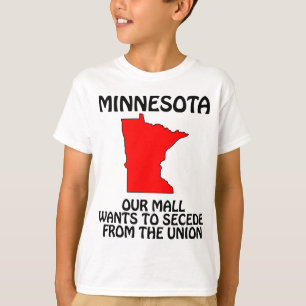 Minnesota - Vårt köpcentrum vill utträda ur unione Tee Shirt