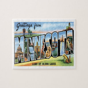 Minnesota Vintage resor Pussel
