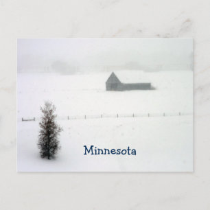 Minnesota vintervykort vykort