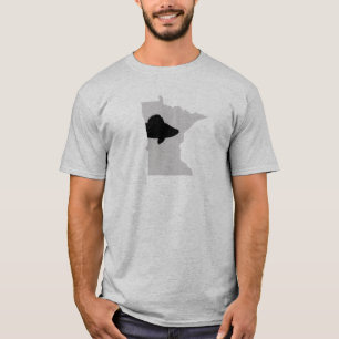 Minnesota Walleye Silhouette T Shirt