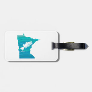 Minnesota Wave Fishing Bagagebricka