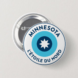 Minnesotan L'Étoile Du Nord Roundel Knapp