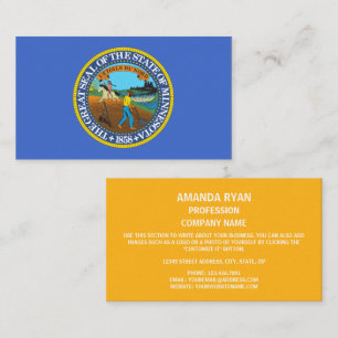 Minnesotan Seal, Minnesota, försegling Visitkort