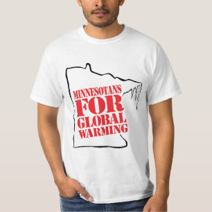 Minnesotans FÖR skjorta för global värme T Shirt