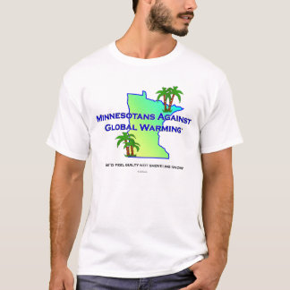 Minnesotans mot global värme t shirt