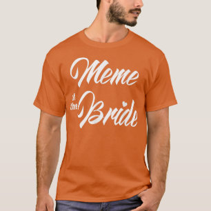 Minnesplats för Bröllopsfestens finstilta matchand T Shirt