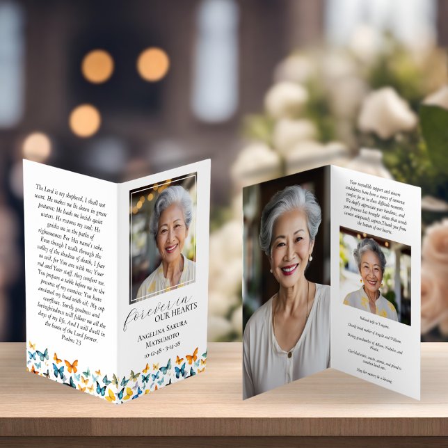 MinnesPrayer-kort för Small Butterfly Visitkort (Skapare uppladdad)