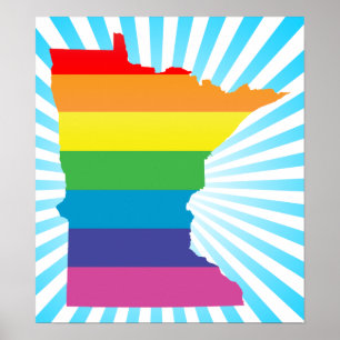 Minnespride. Poster