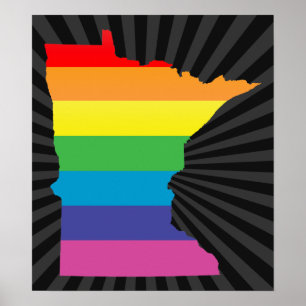 Minnespride. Poster