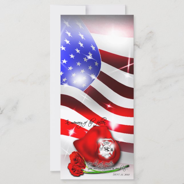 Minnesrabattkort för september 9/11 (Framsida)