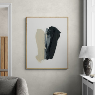 Minnesrik 2 minimalistisk Abstrakt Canvas Wall Art