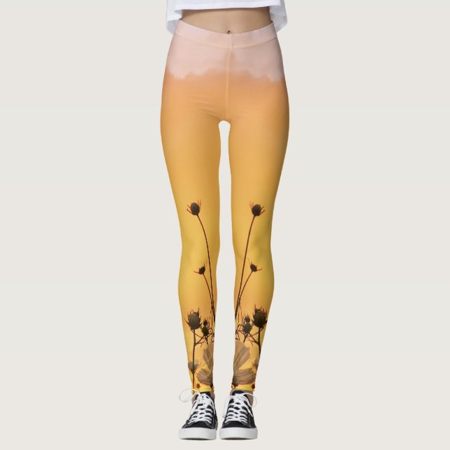 Minnesrörelse: Kvinnors Yoga Byxor & Leggings (Framsida)