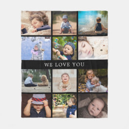 Minnessak Mamma Mormor 12 Bilder Mors Dag Medium Fleecefilt