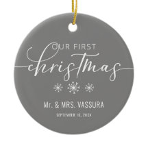 Minnessak Vårt Första Jul Foto