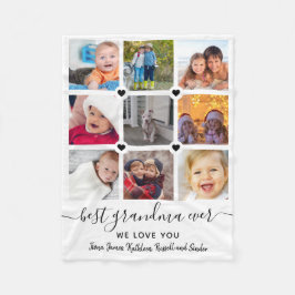 Minnessaker Uppkopplade Genom Kärlek 9 Foto Collag Fleecefilt