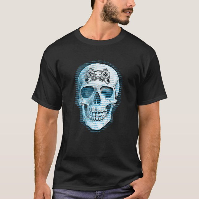 Minnesstyrenhet - Skullspel - Ske T Shirt (Framsida)
