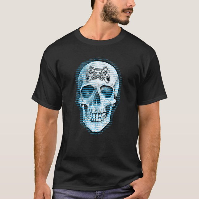 Minnesstyrenhet - Skullspel - Ske T Shirt (Framsida)