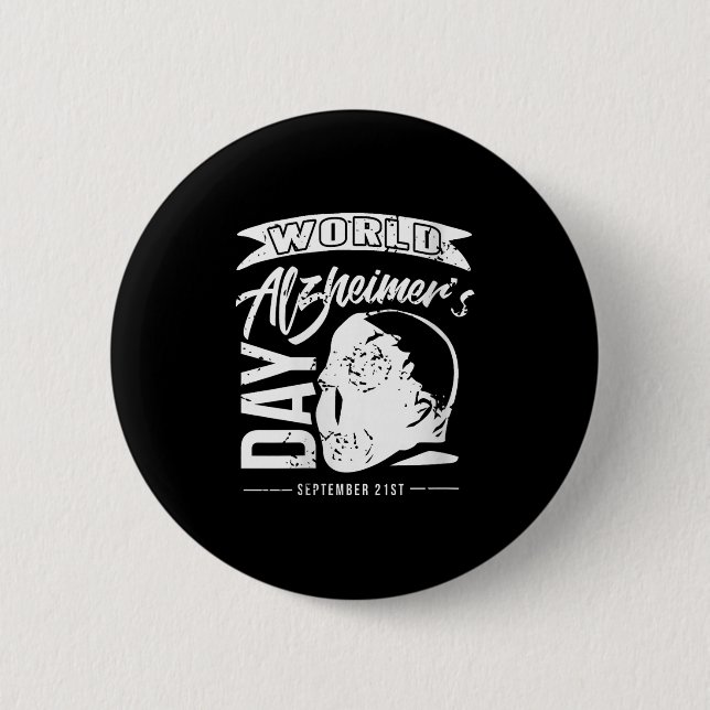 Minnessupport för Womens World Heimer-minnesdagen  Knapp (Framsida)