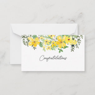 Minnessympati Memorial Angel florist card Anteckningskort
