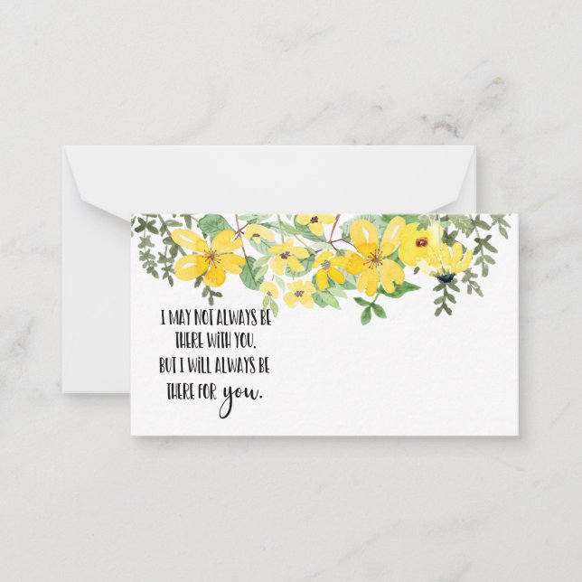 Minnessympati Memorial Angel florist card Anteckningskort (Framsida)