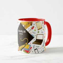 Minnestavla för examen - presentmugg mugg