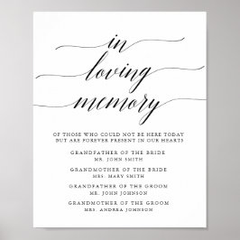 Minnestavla med typografi poster