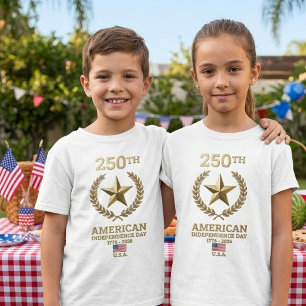 Minnesvärd 1776–2026 Amerikansk arv 250-årsjubileu T Shirt