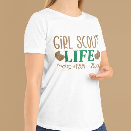 Minnesvärd flickscoutsliv t shirt