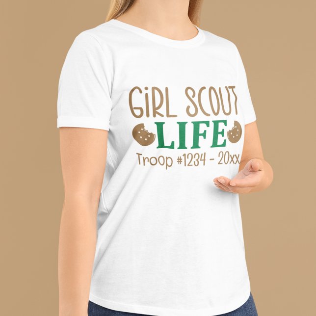 Minnesvärd flickscoutsliv t shirt (Skapare uppladdad)