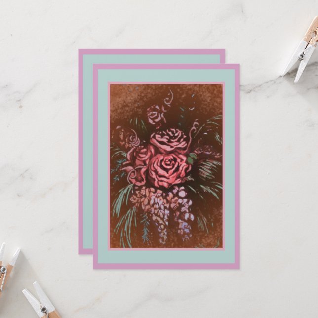 Minnesvärda Roser Inbjudan (Fram/Back In Situ)