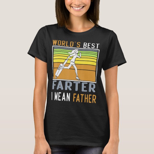 Minnesvärldens bästa Farter I-Elak Far T Shirt (Framsida)