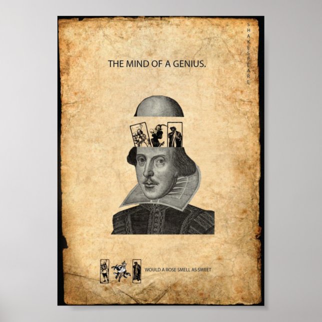 Minnet av en Genius Poster (Framsidan)