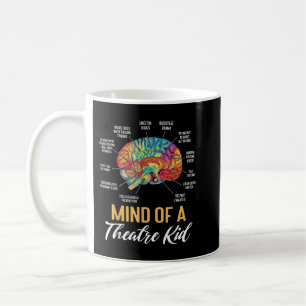 Minnet av en teater Kid Actress Broadway Musical T Kaffemugg