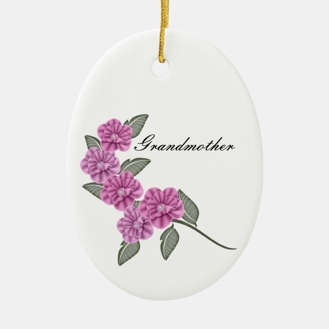 Minnet av ... julgransprydnad keramik (Framsidan)