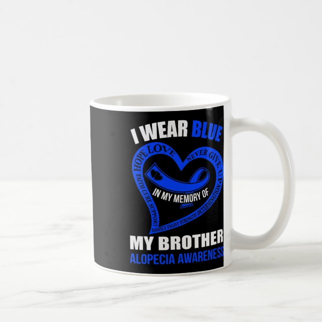 Minnet av min bror Alopecias medvetande Kaffemugg (Höger)