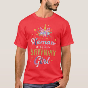 Minnet av Mor-gåvor från födelsedagen Unicorn Bi T Shirt