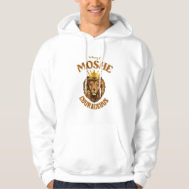 Minnet av Moshe modiga Hoodie