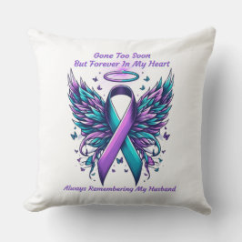 Minnet av självmord i våra hjärtan kudde