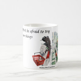 Minnet Flayer Livsmedel Store Fantasy Art Coffee M Kaffemugg