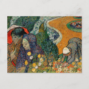 Minnet i Garden vid Etten av Vincent Van Gogh Vykort