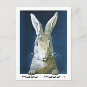 Minnet i vykortsfamiljen Tur som säger kanin, kani Vykort