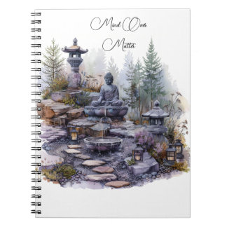Minnet över Matter Buddha Spiral fotopatbok Anteckningsbok