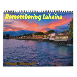 Minnet till Lahaina Kalender