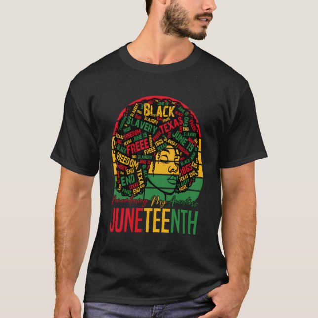 Minnet till mina anfärer Junth Celebrate Black T Shirt (Framsida)
